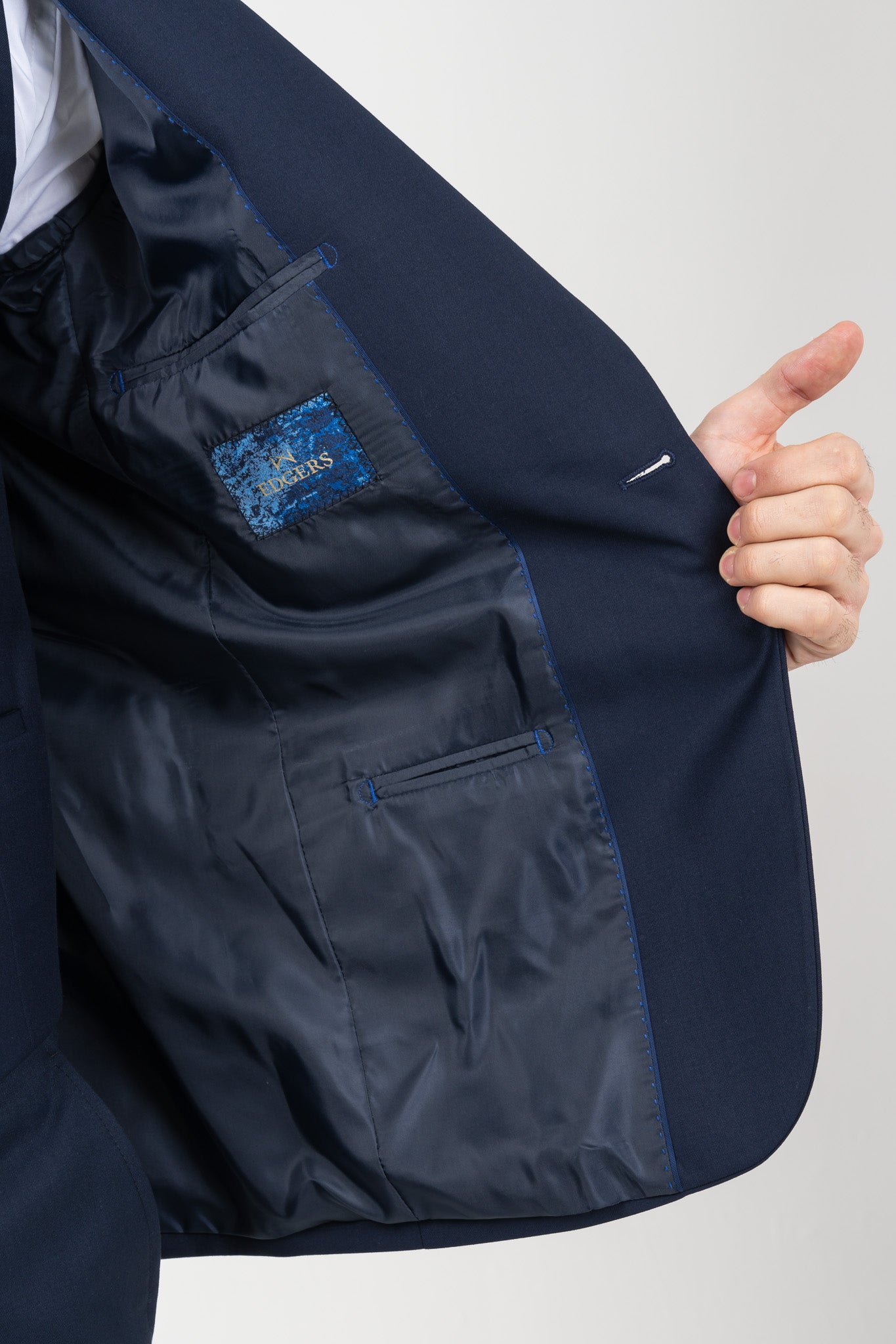 Stylish Blue 3 Piece Suit for Men