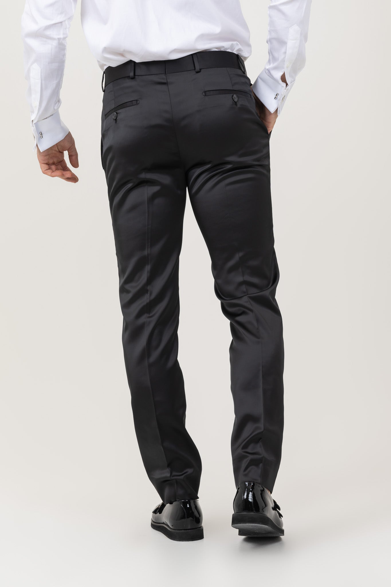 Groom Tuxedo Trousers for Wedding: Classic for Evening Ceremonies.