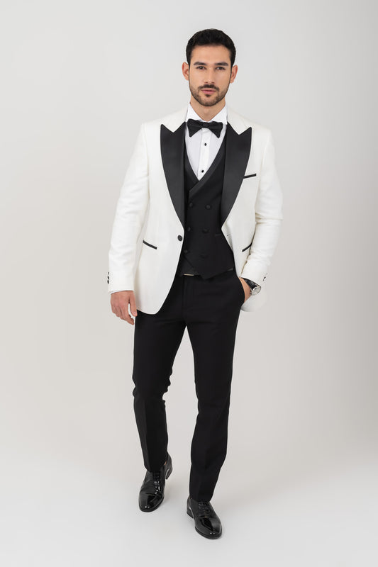 Satin Wide Peak Lapel