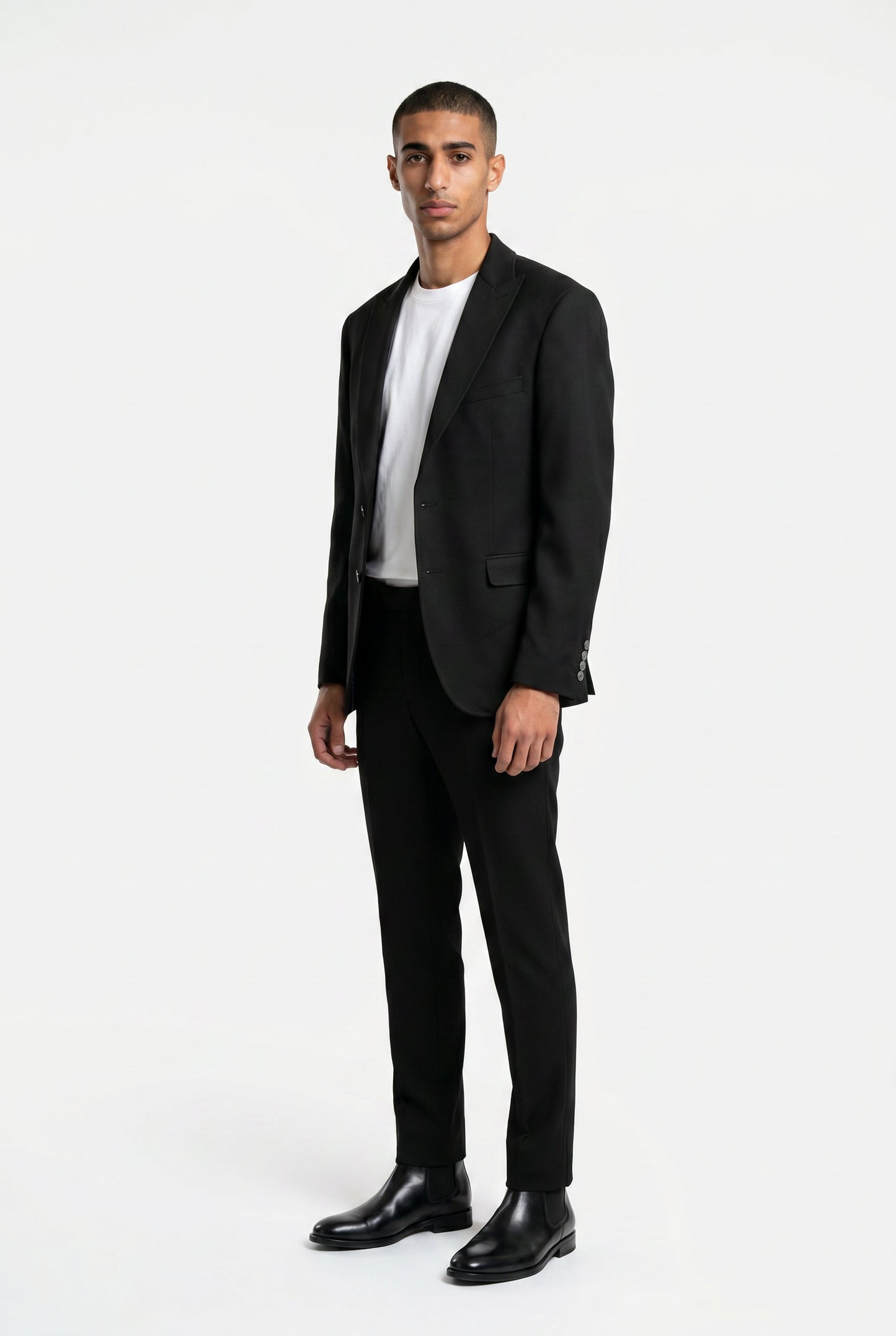 Slim Fit Notch Lapel Blazer
