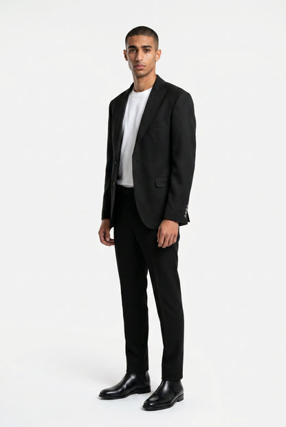 Slim Fit Notch Lapel Blazer