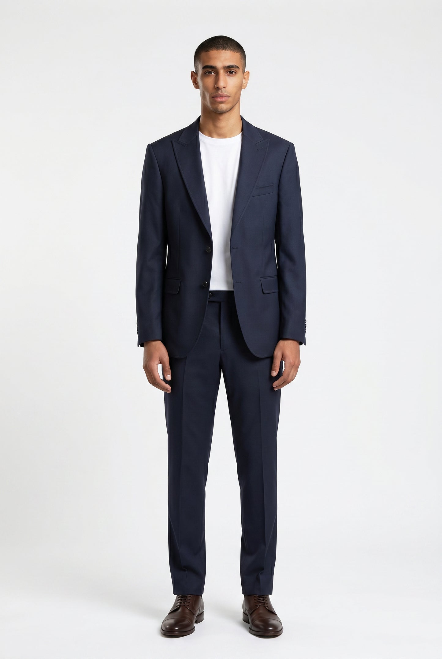 Slim Fit Notch Lapel Blazer