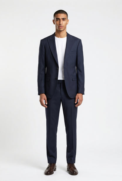 Slim Fit Notch Lapel Blazer