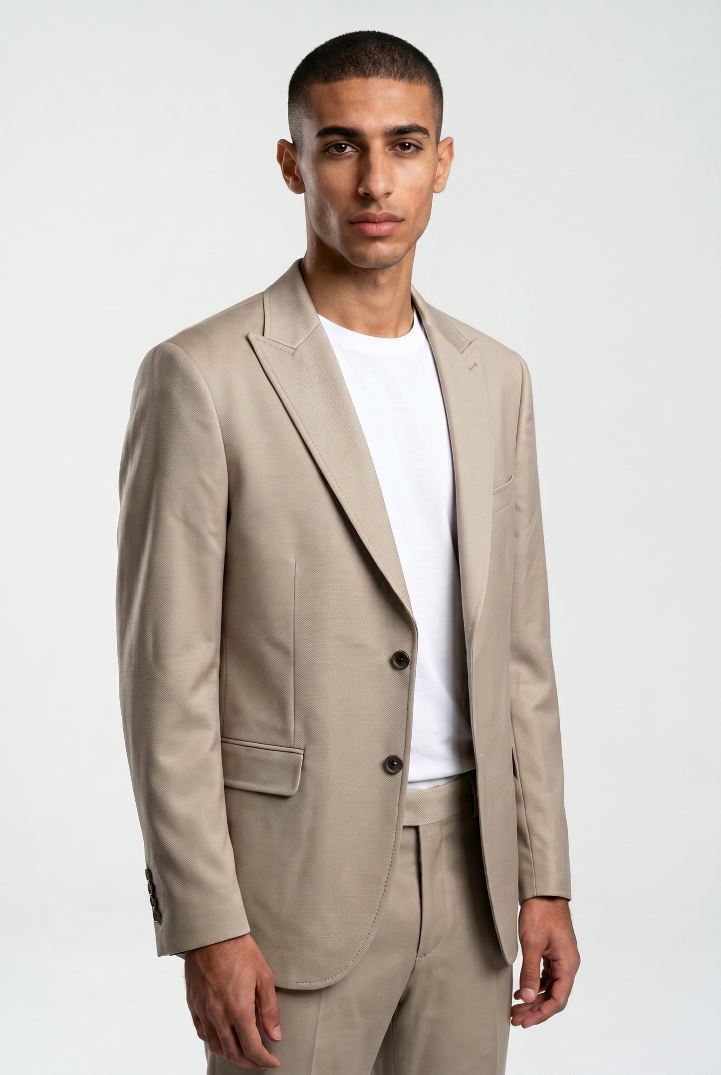 Slim Fit Notch Lapel Blazer