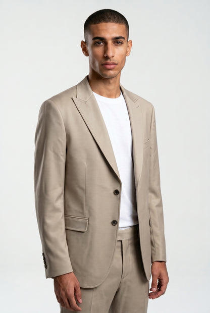 Slim Fit Notch Lapel Blazer