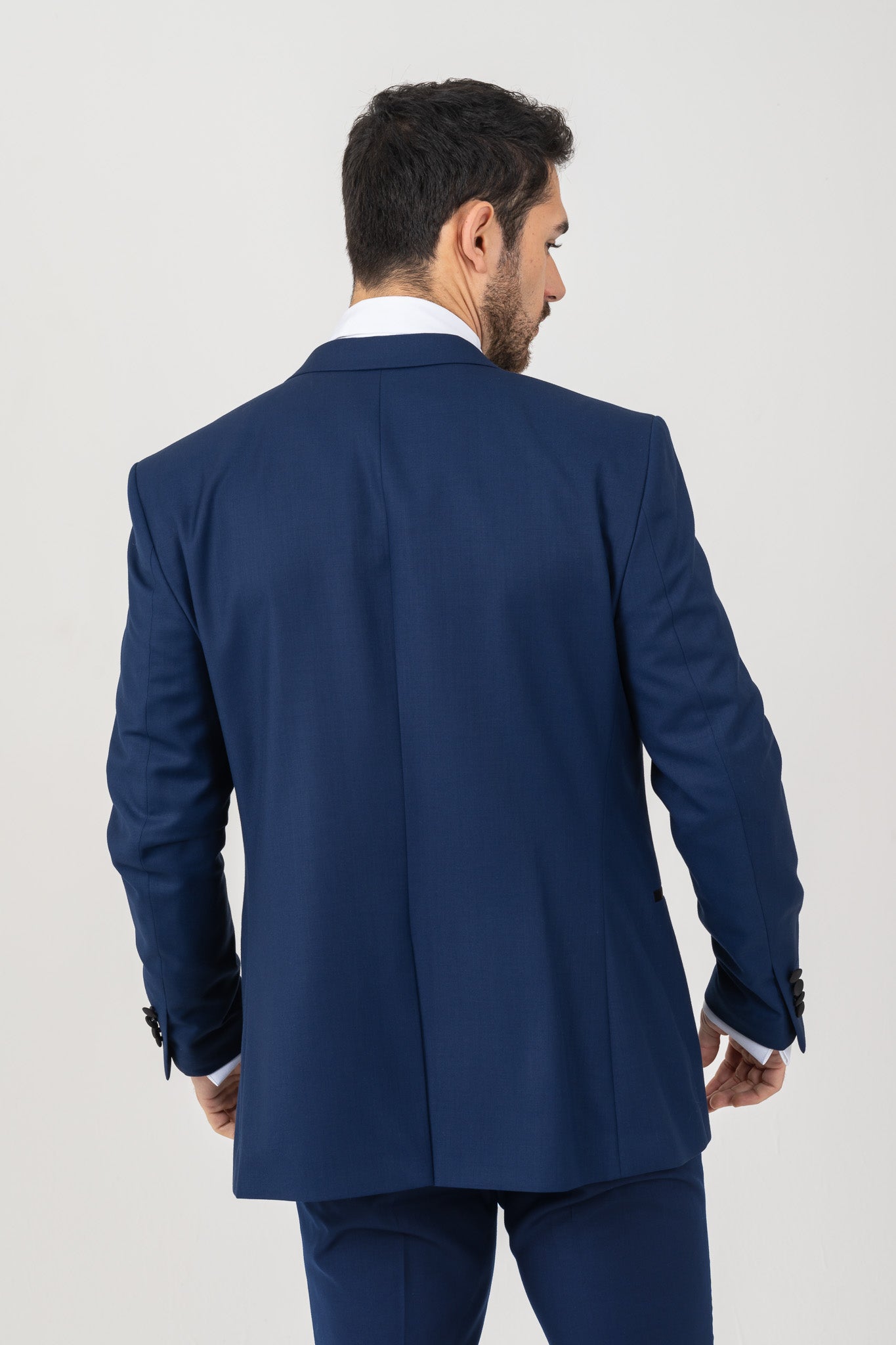 Men's 4 Piece Blue tuxedo Suit