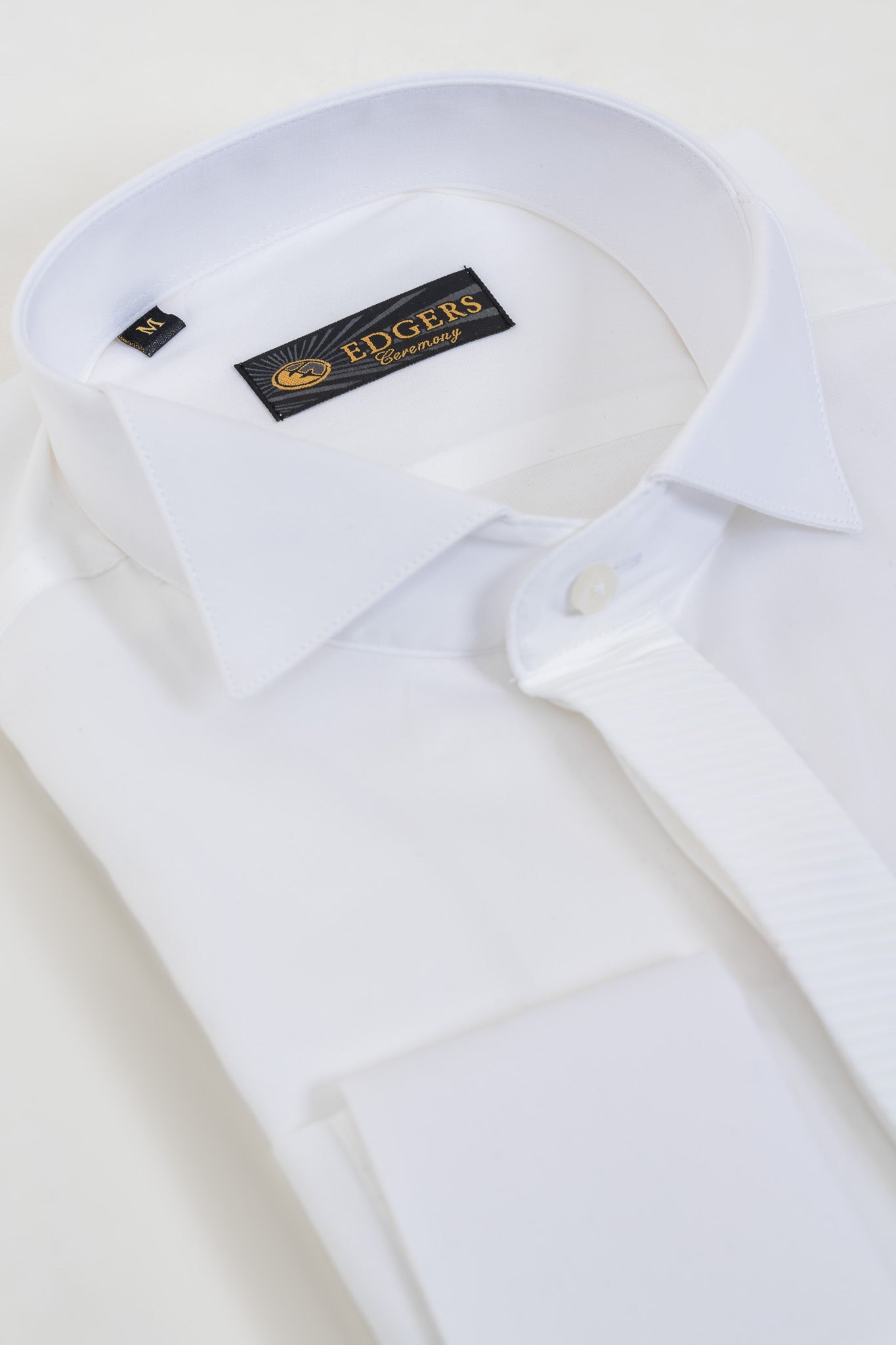 Stylish Wing Collar Shirt for Formal Attire, Ideal for Black-Tie Events and Tuxedos.